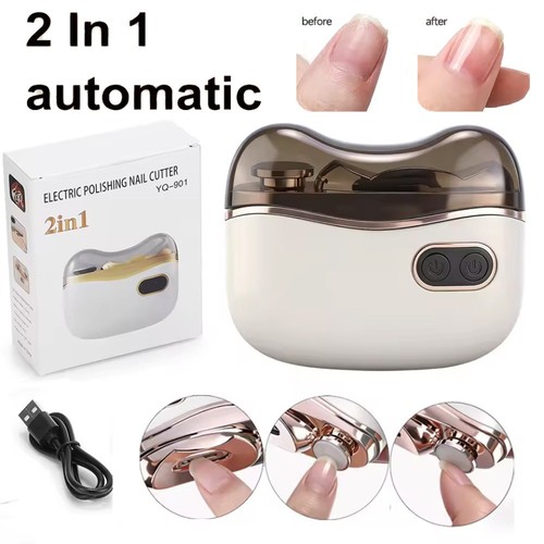 Electric nail clipper with - electric, led